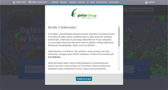 Desktop Screenshot of gieldarolna.pl